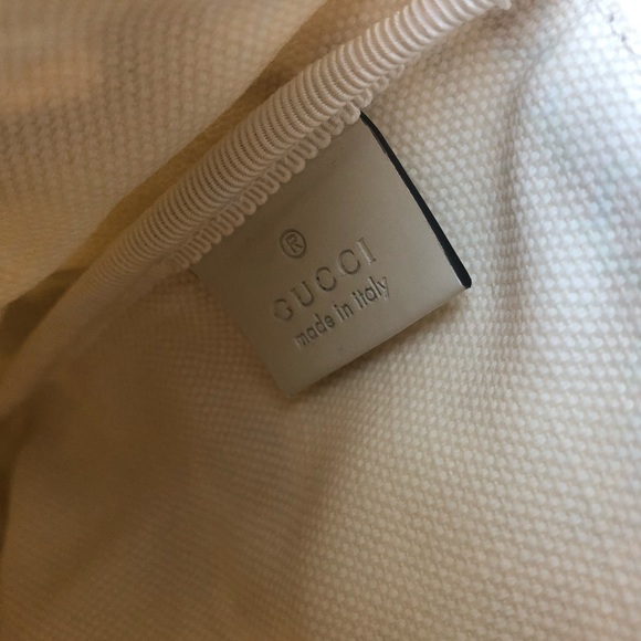 Authentic Gucci meduim Flora leather cutout bag - Picture 9 of 10